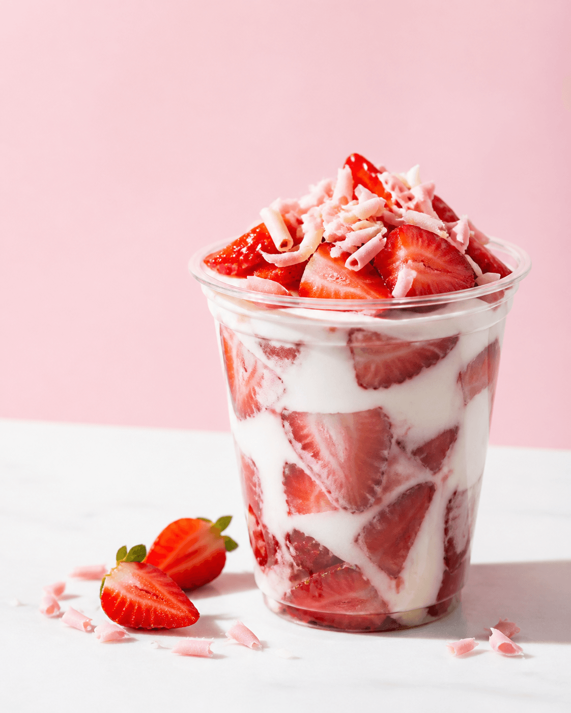 Fresas con crema Cande